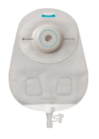 SenSura Mio One-Piece Urostomy Pouch Convex Light Maxi Transparent Pre-Cut 10 Count