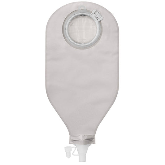 SenSura Mio Click Two-Piece Drainable Pouch Opaque With Tap Outlet and Inspection Window 10 Count