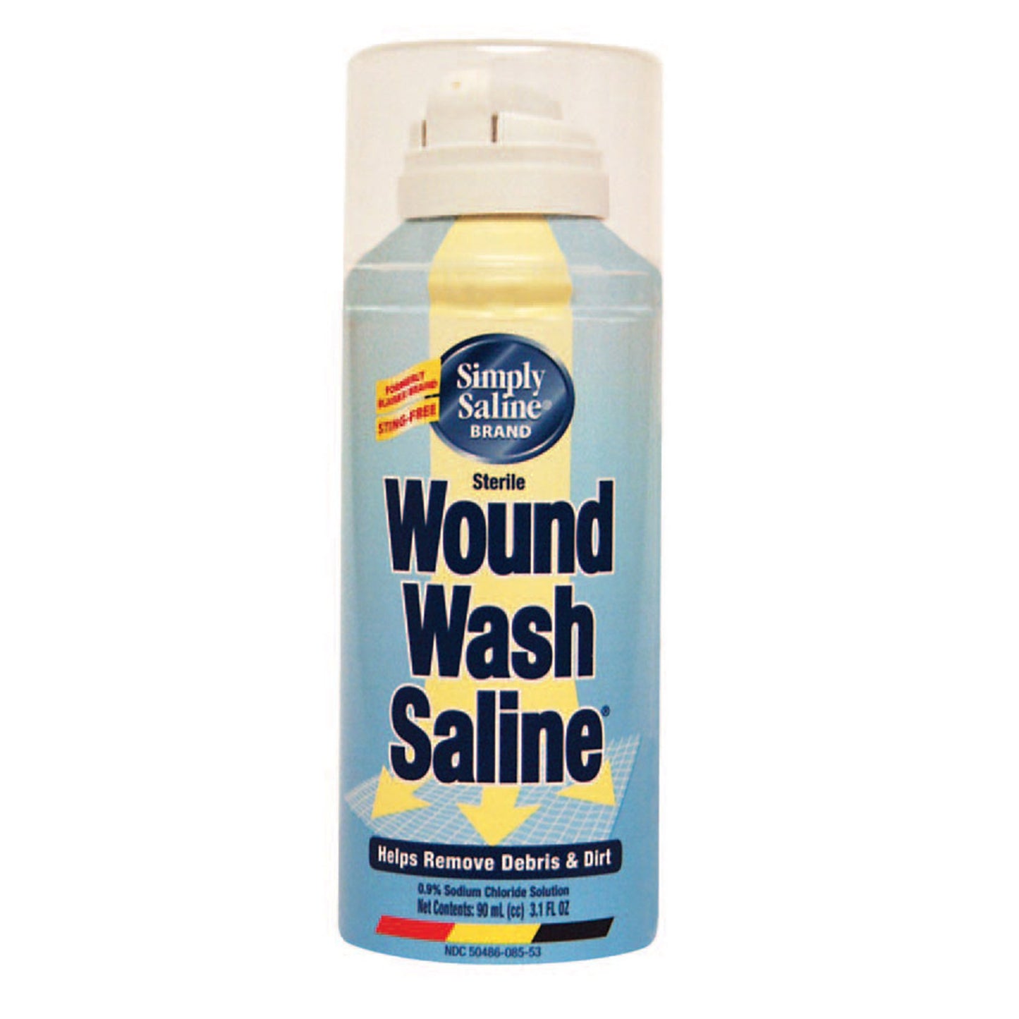 Simply Saline Wound Wash, 90 mL Spray Can