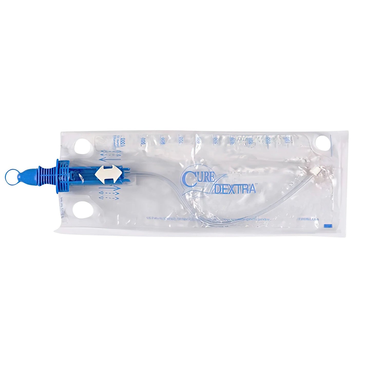 Dextra® Intermittent Closed System Catheter Cure, Straight Tip