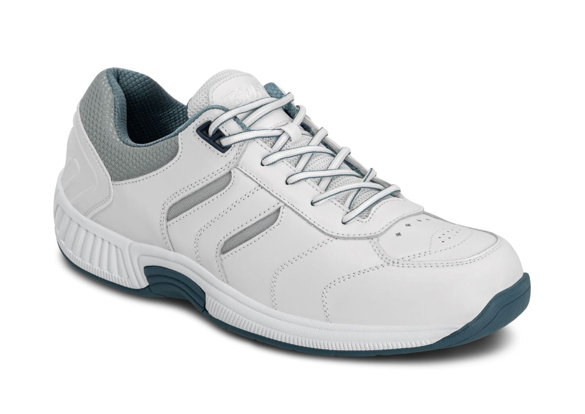 Pacific Palisades Men's Athletic Shoes, White, angle view