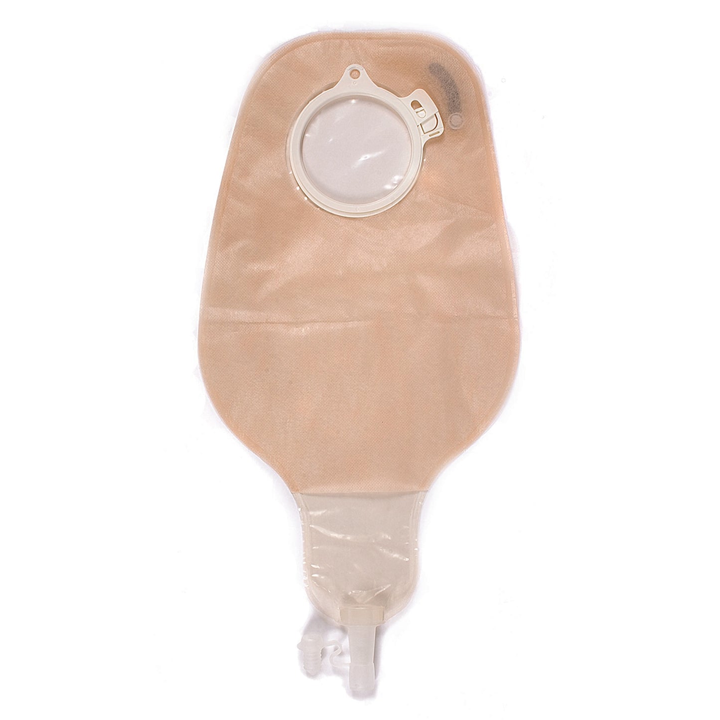 Assura® Two-Piece High Output Transparent Ostomy Pouch, Red Match