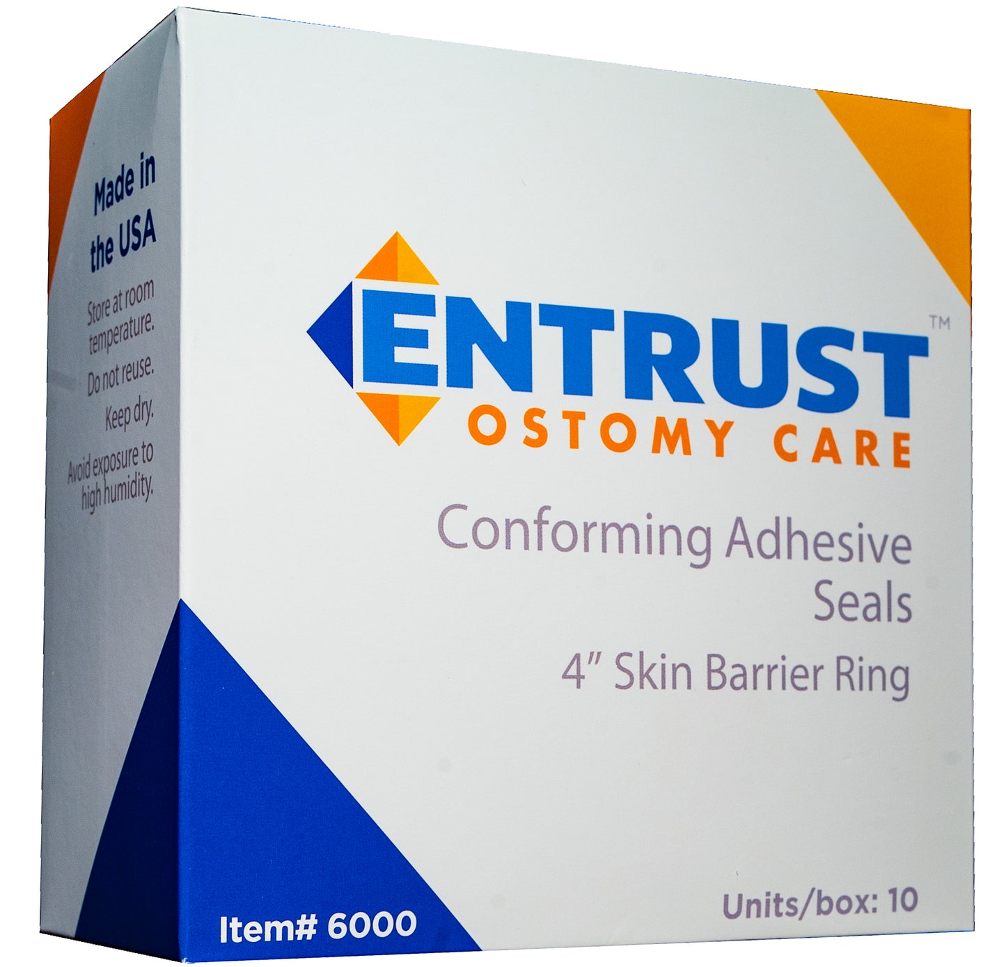 Entrust Ostomy Skin Barrier Ring 4" 10 Count