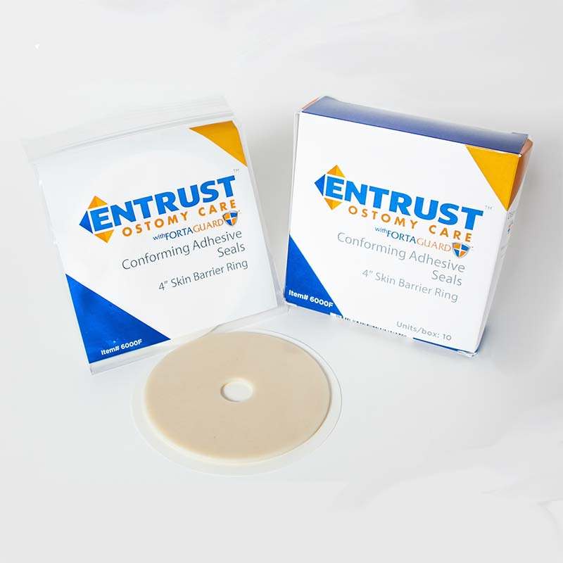 Skin Barrier Ring 4" with Fortaguard 10 Count