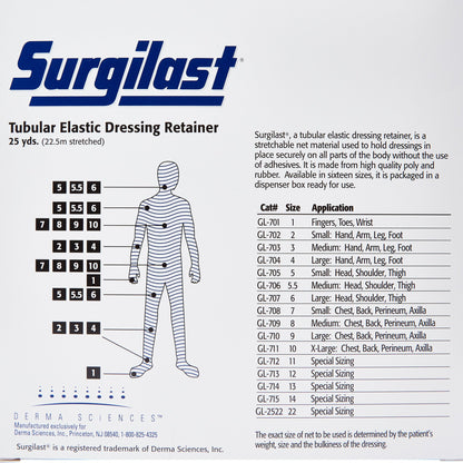 Surgilast® Elastic Net Retainer Dressing, Size 4