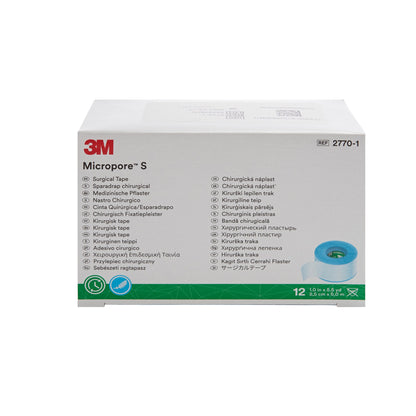 3M™ Micropore™ S Silicone Medical Tape, Blue