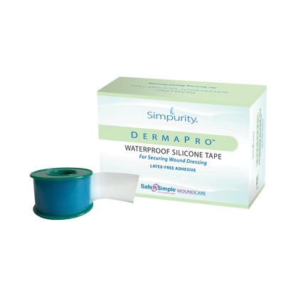 DermaPro™ Silicone Medical Tape, Transparent