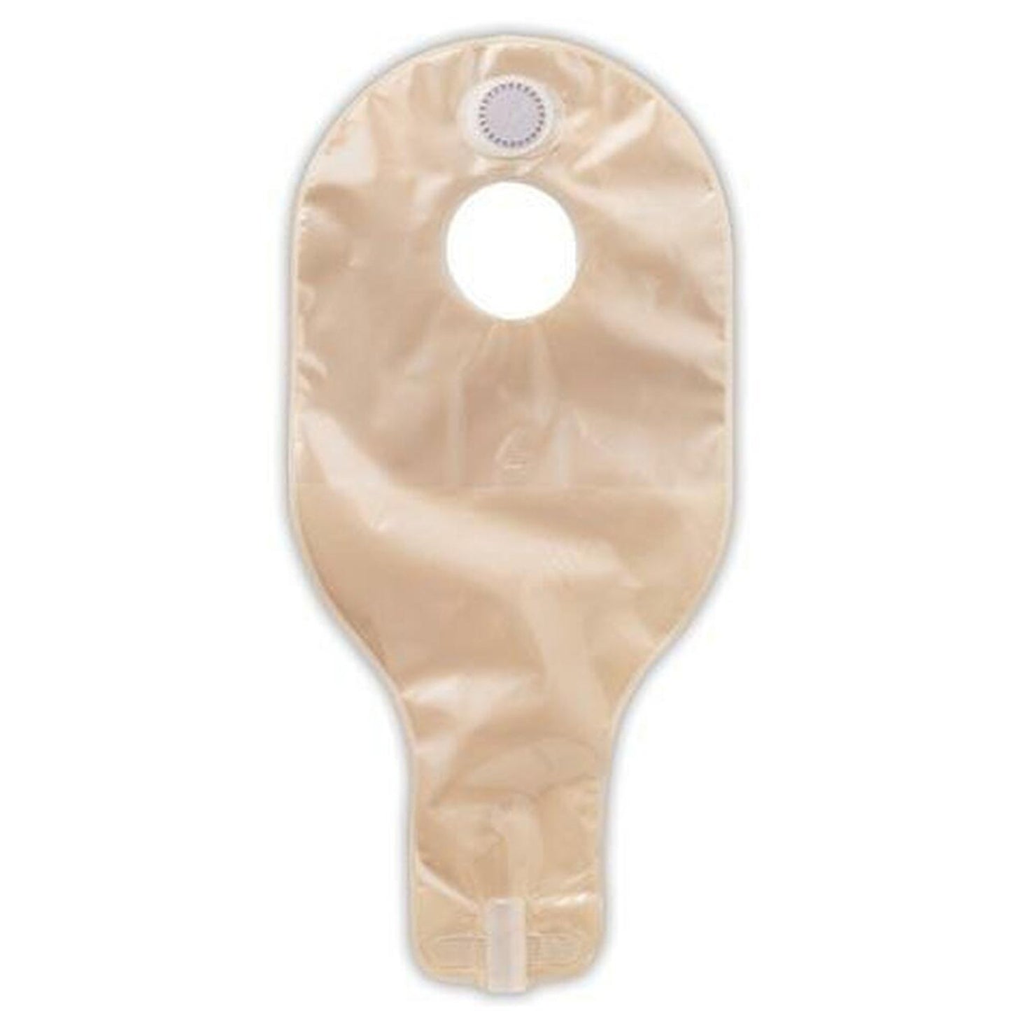 Sur-Fit Natura® Two-Piece Transparent Ostomy Pouch, 14 Inch Length