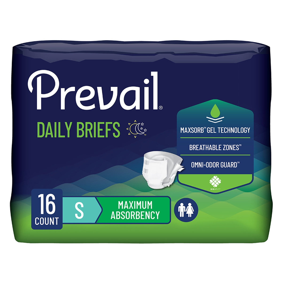 Prevail Adult Brief Small 20" - 31"