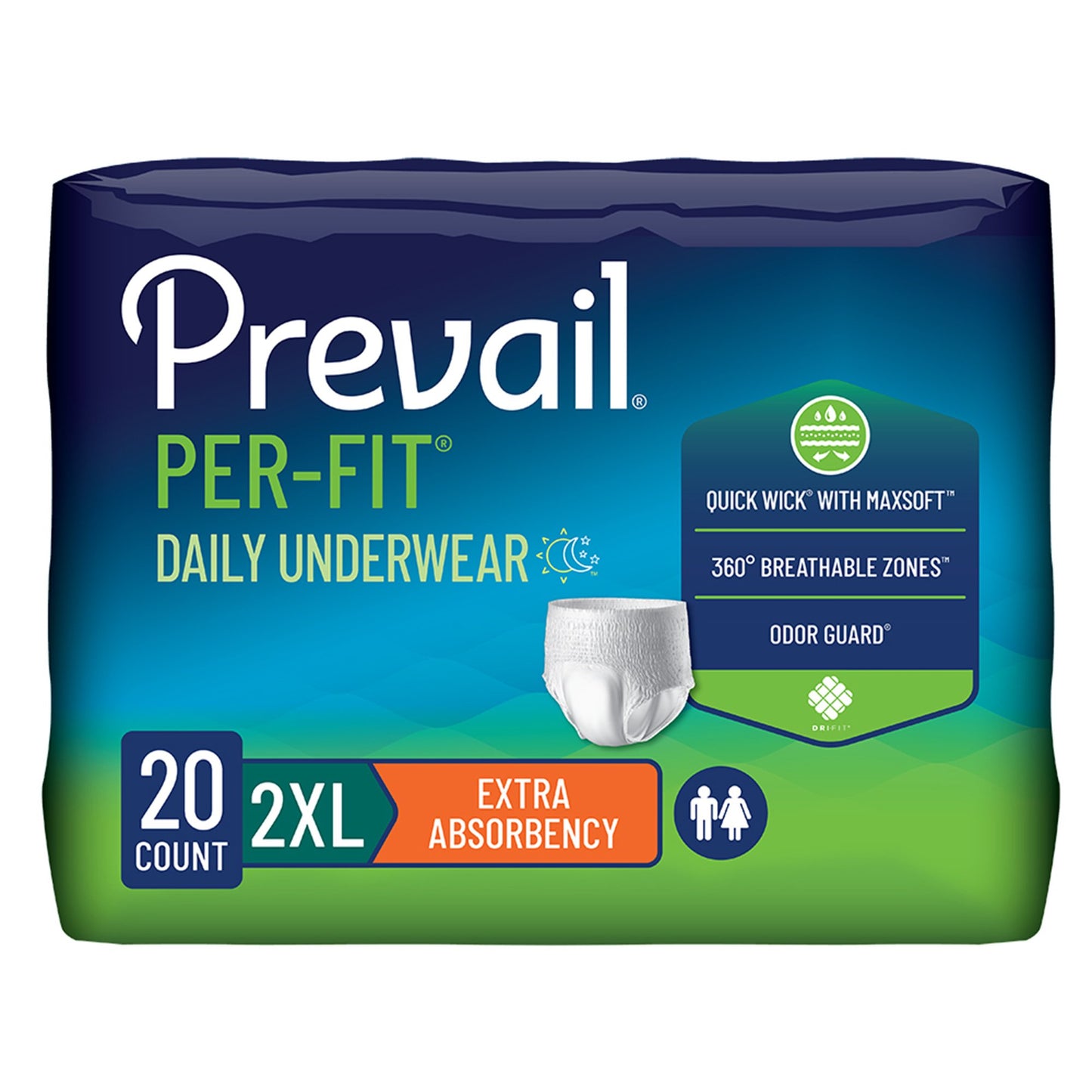Prevail® Per-Fit® Daily Underwear