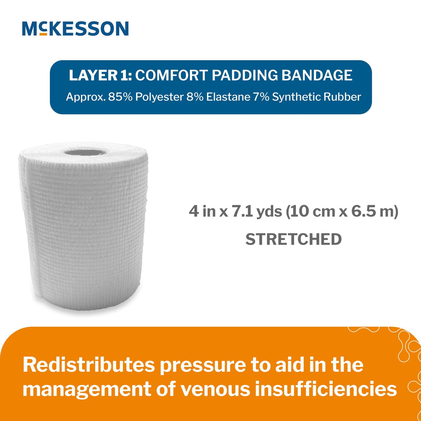 McKesson Two-Layer Compression Bandage System