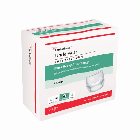 Underwear, Sure Care Ultra, X-Large, 48"- 66"
