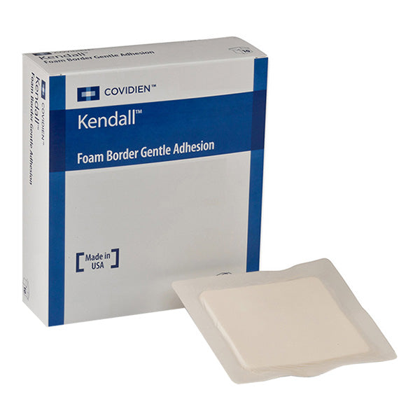 Kendall Foam Border Gentle Silicone Adhesion Dressing
