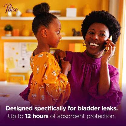Poise® Ultimate Day and Night Bladder Control Pad, Long Length
