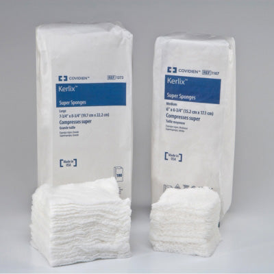 Kerlix Woven Super Sponge Extra-Large Non-Sterile 9-3/4" x 10-3/4" 50 Count