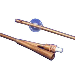 Dover 2-Way Silver-Coated Silicone Foley Catheter 26 Fr 5 cc 10ct