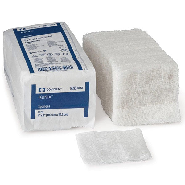 Kerlix Woven Super Sponge Sterile 10's 4" x 4" 12 Ply