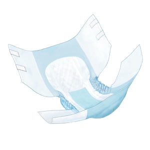 Quilted Adult Briefs, Wings Extra, Large, 45" - 58" 10ct