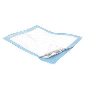 Underpads, WINGS Basic, Light Absorbency, Light Blue, 23" x 24"