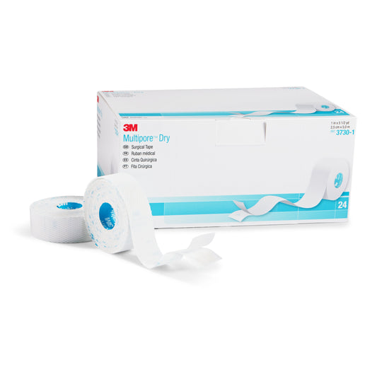 3M™ Multipore™ Dry Dressing Retention Tape w/ Liner, 0.5 Inch x 5.5 Yard