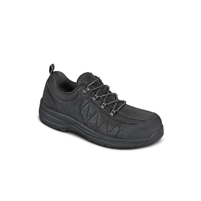 Dolomite Men's Waterproof Work Boots, Black, angle view