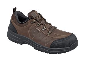 Dolomite Men's Waterproof Work Boots, Brown, angle view