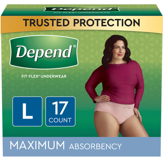 Depend Women's Fit-Flex Max