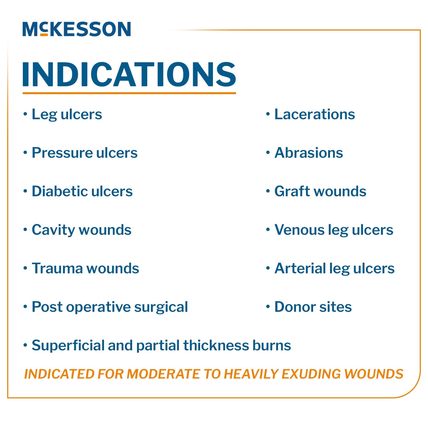 McKesson Calcium Alginate Dressing, 4 x 4-3/4 Inch
