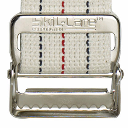 SkiL-Care™ Heavy-Duty Gait Belt with Metal Buckle, Pinstripe
