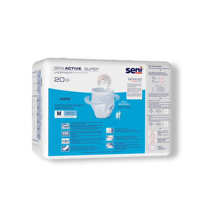 Seni® Active Super Moderate to Heavy Absorbent Underwear