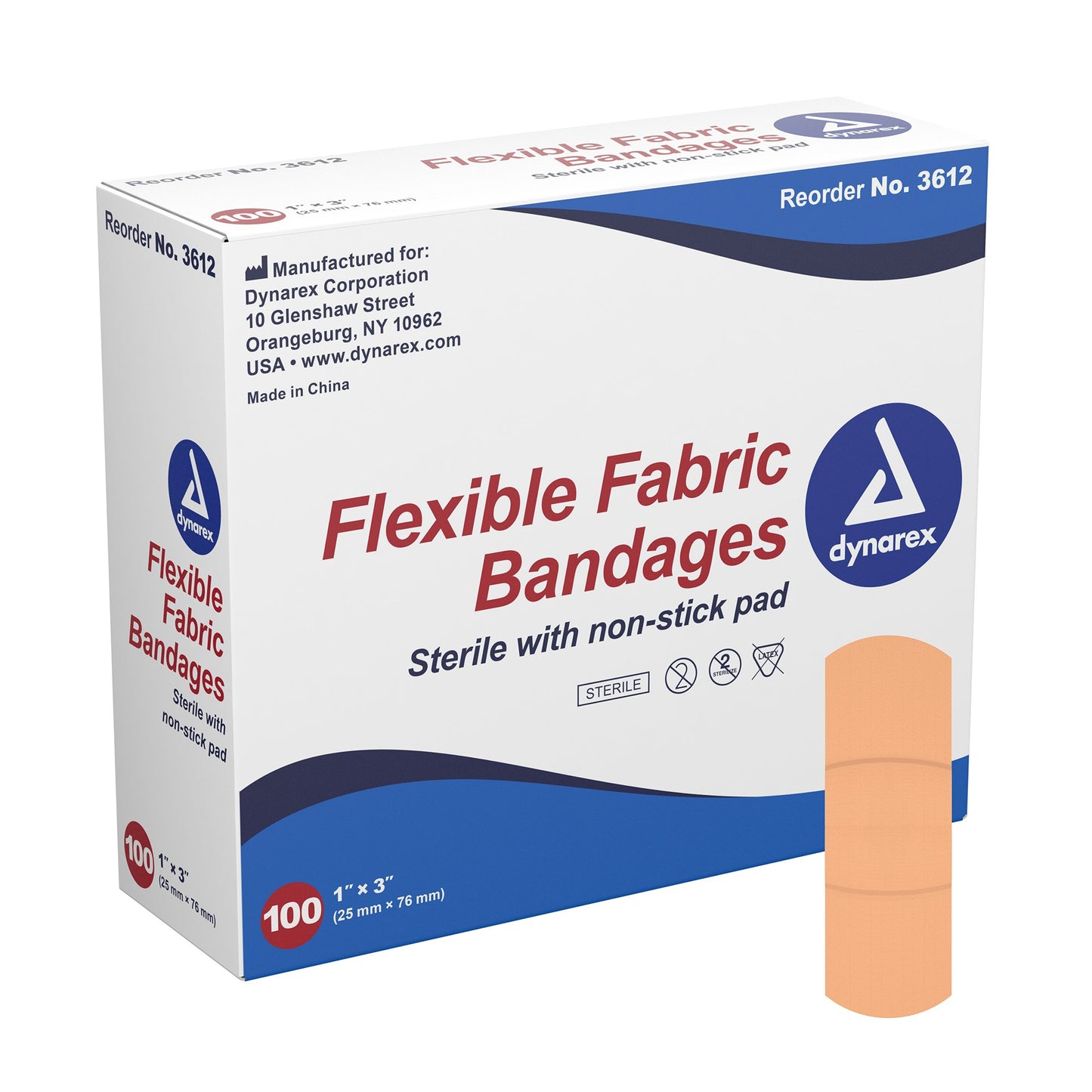 Dynarex® Adhesive Fabric Bandage