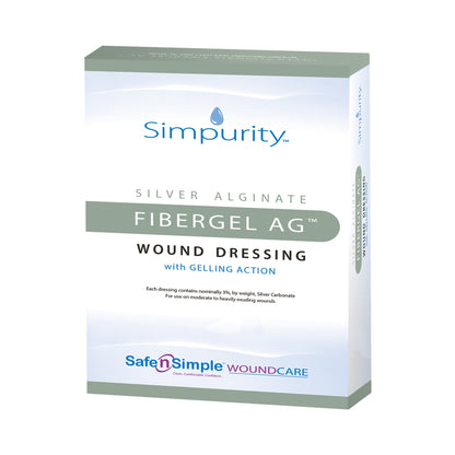 Simpurity™ Fibergel AG™ Silver Alginate Dressing