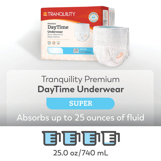 Tranquility® Premium DayTime Disposable Absorbent Underwear