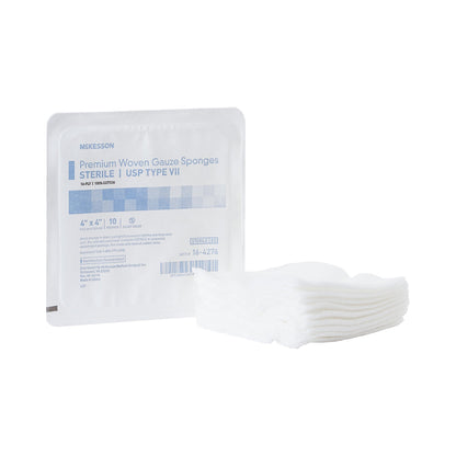 McKesson USP Type VII Gauze Sponge, 4 x 4 Inch
