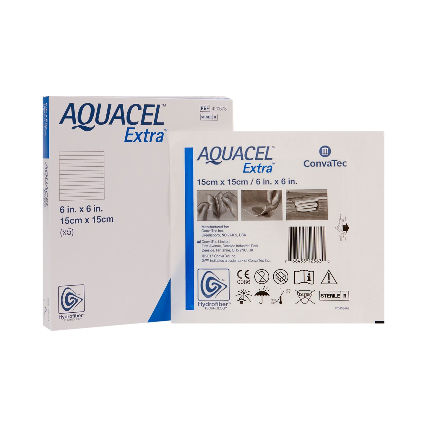Aquacel® Extra™ Gelling Fiber Wound Dressing