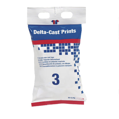 Delta-Cast® Prints Cast Tape, 3 Inch x 4 Yard
