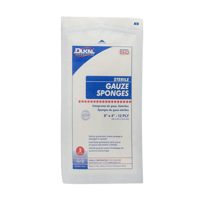 Dukal™ Sterile Gauze Sponge, 12-Ply