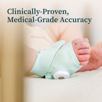 Owlet® Dream Sock® Smart Baby Monitor, Track Heart Rate and Oxygen
