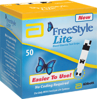 FreeStyle Lite Blood Glucose Test Strip
