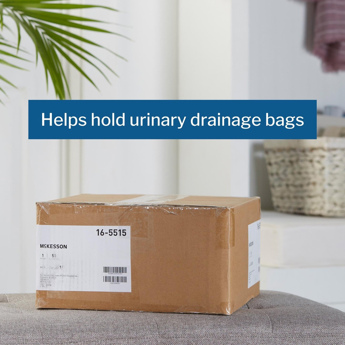McKesson Urinary Bag Drainage Holder, Adjustable Straps