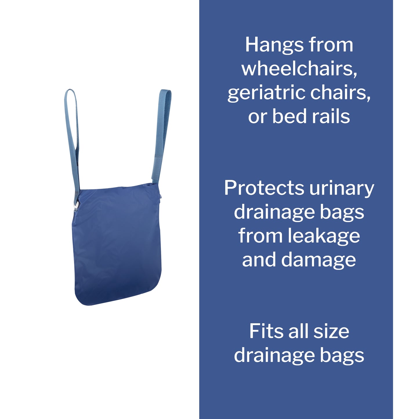 McKesson Urinary Bag Drainage Holder, Adjustable Straps