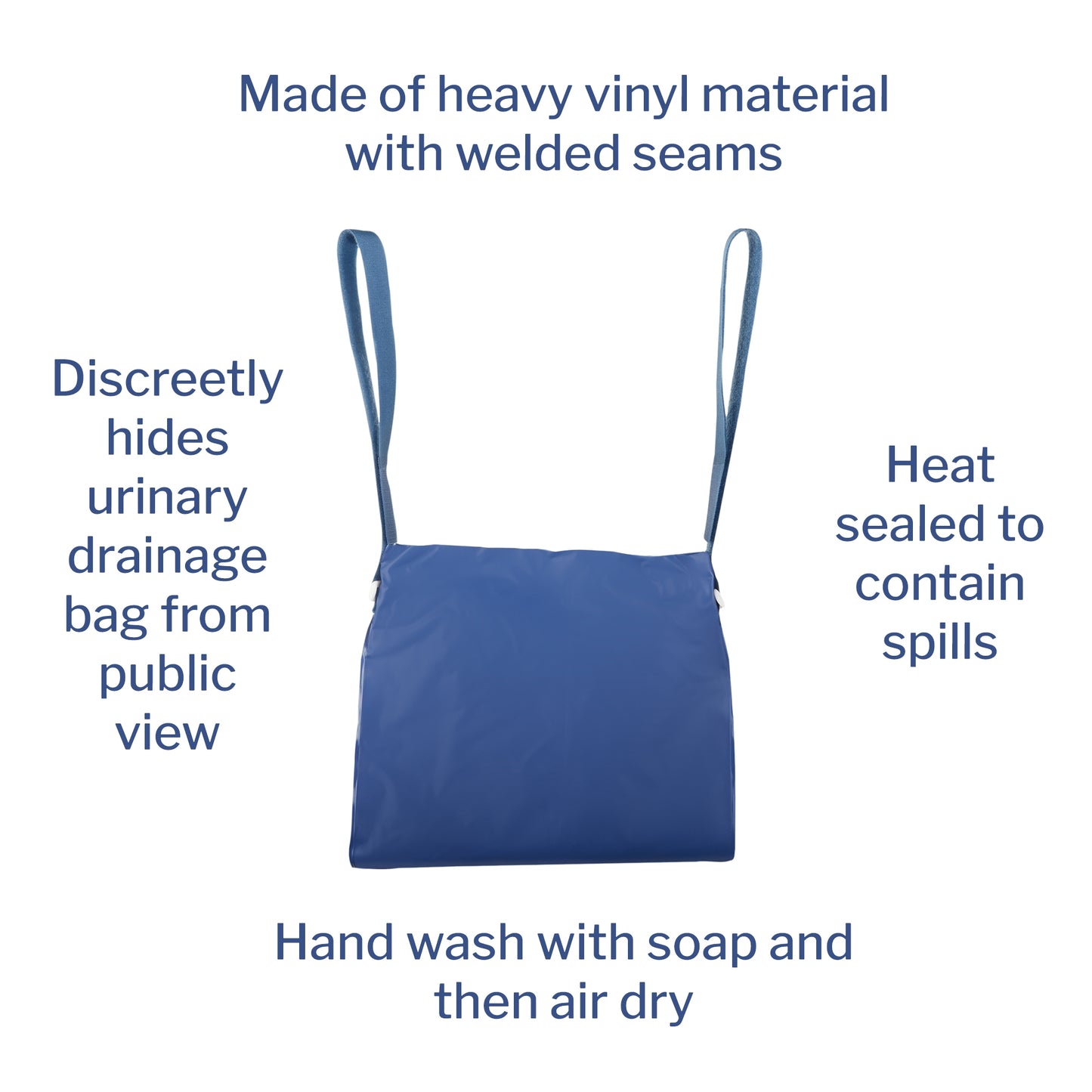McKesson Urinary Bag Drainage Holder, Adjustable Straps