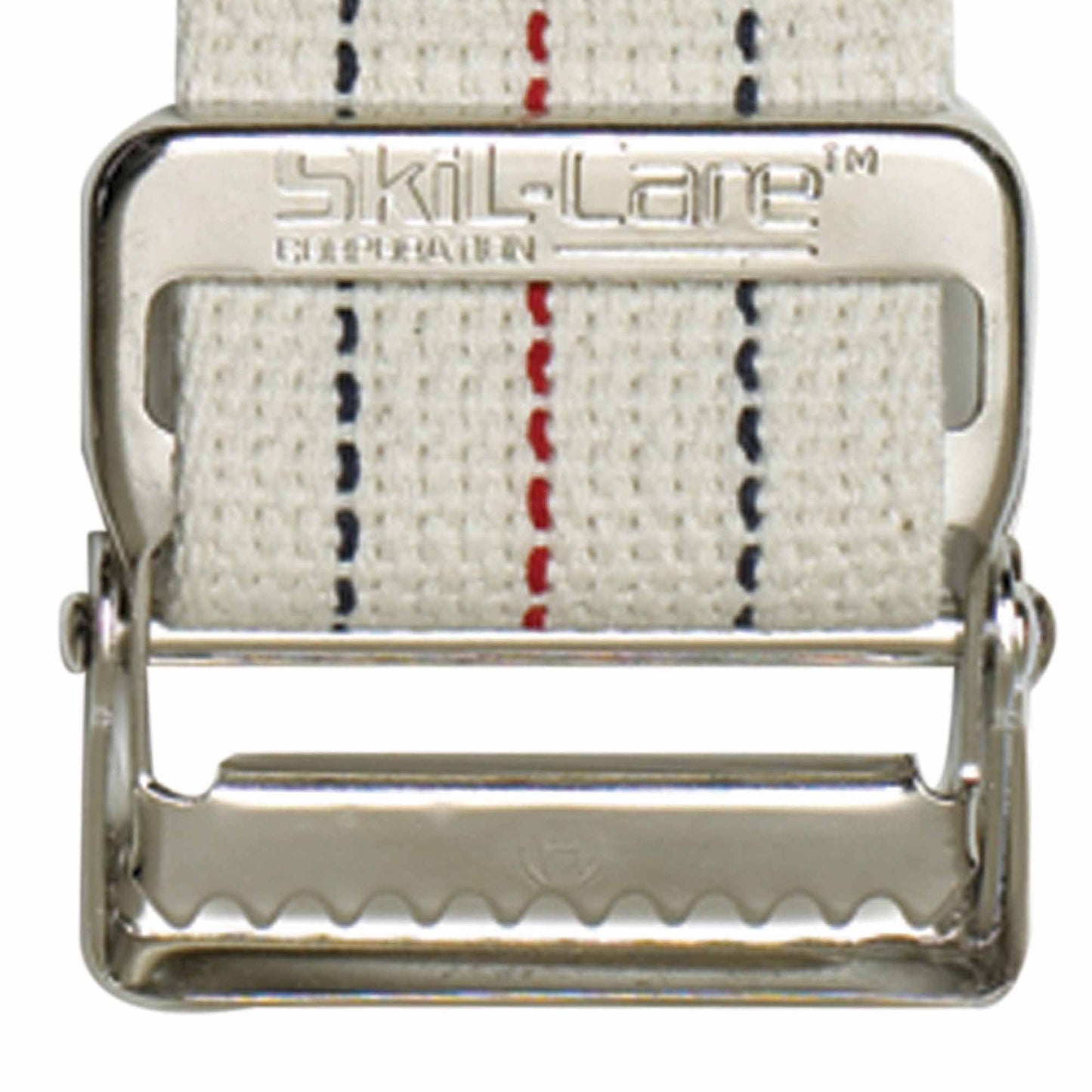 SkiL-Care™ Pinstripe Gait Belt with Metal Buckle, 60 Inch