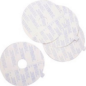 Double-Faced Adhesive Tape Disc 7/8" Opening 3-7/8" OD Pre-Cut 10 Count