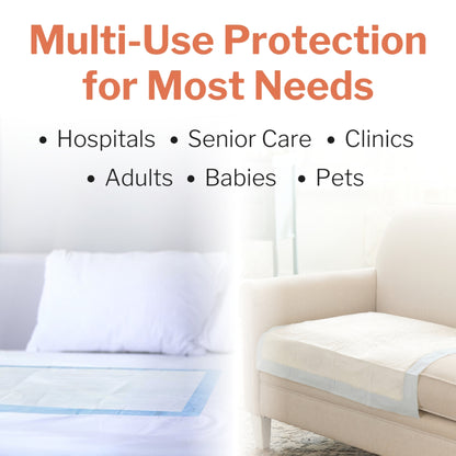 McKesson Classic Plus Light Absorbency Underpads
