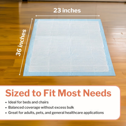 McKesson Classic Plus Light Absorbency Underpads