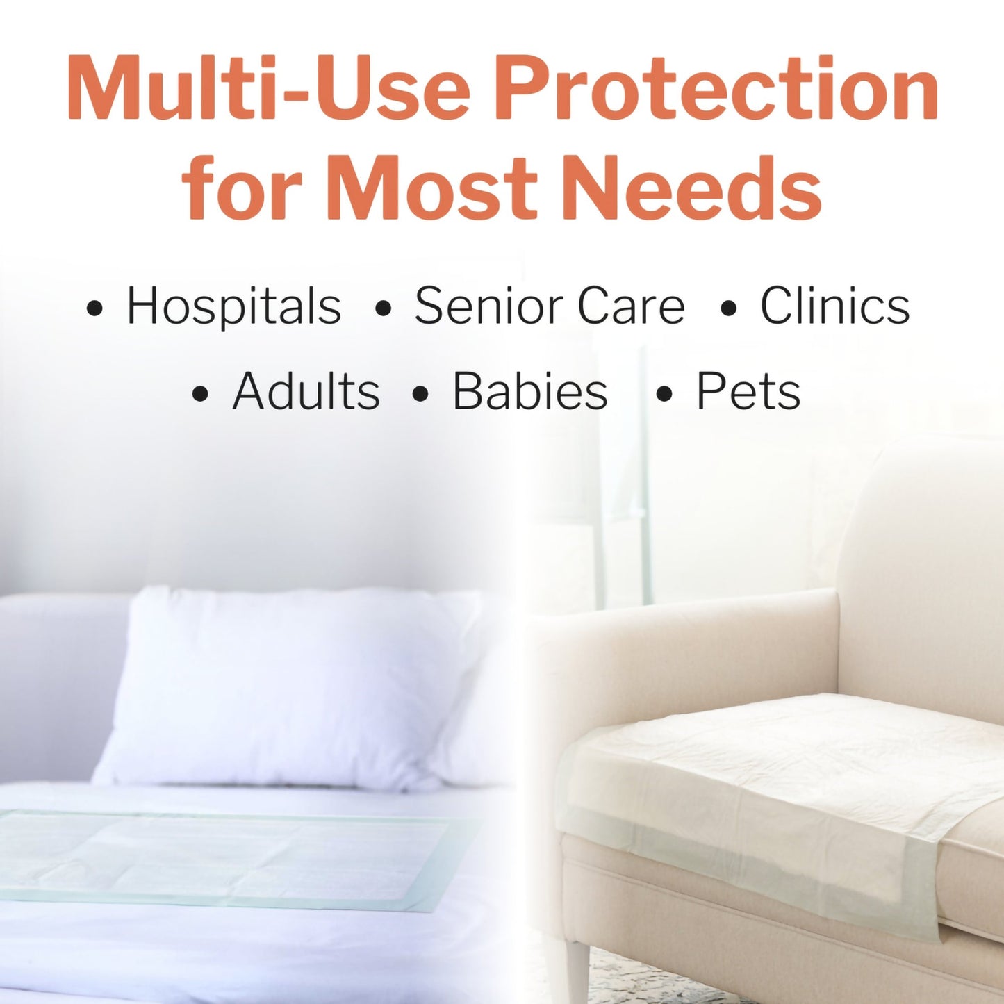 McKesson Super Moderate Absorbency Underpad