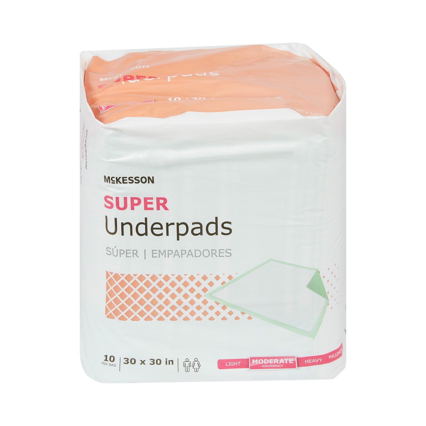 McKesson Super Moderate Absorbency Underpad
