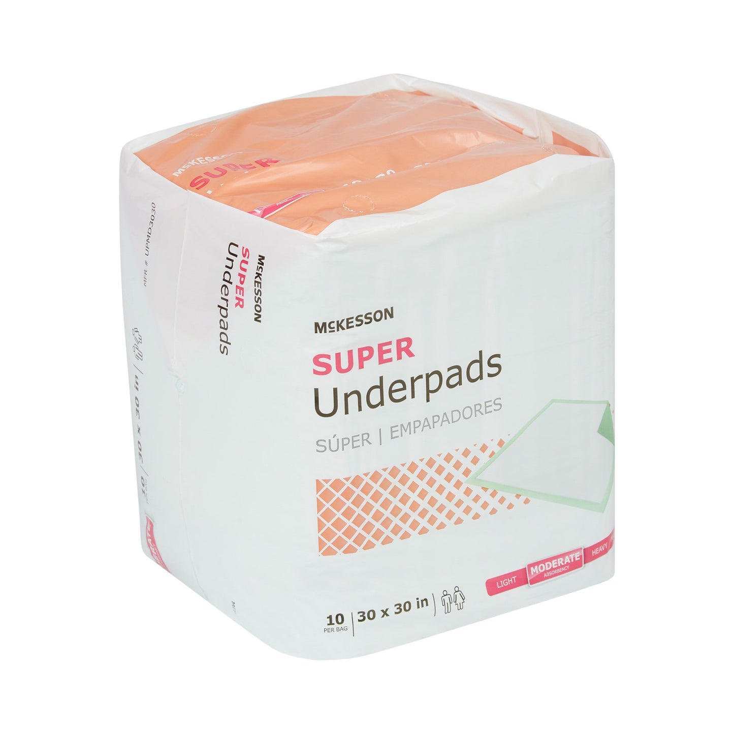 McKesson Super Moderate Absorbency Underpad