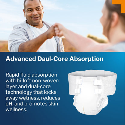 McKesson Ultra Heavy Absorbent Incontinence Brief, Bariatric